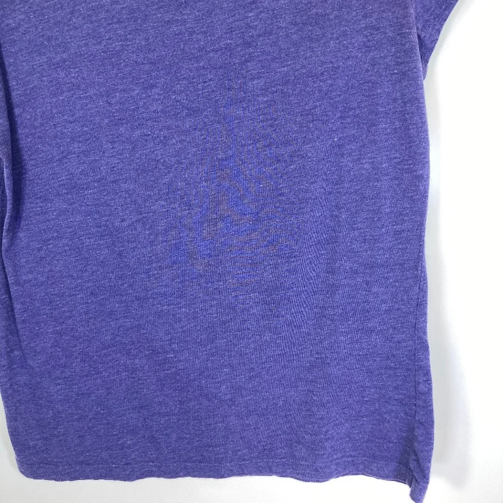 Disney Ariel Blue Shirt Juniors Sz XXL 19 Short Sleeve Glitter Accent - Picture 13 of 13